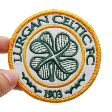 Football 'Lurgan Celtic FC Logo' Embroidered Patch