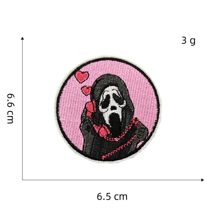 Scream 'Ghostface | Pink Phone' Embroidered Patch