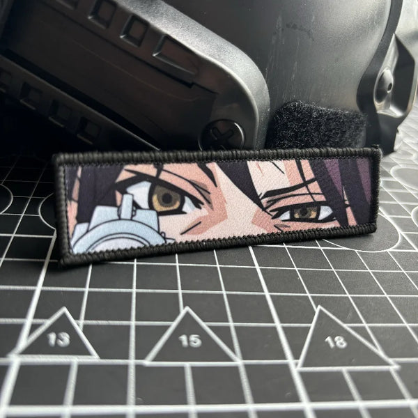 Black Lagoon 'Revy | Serious Eyes' Embroidered Velcro Patch