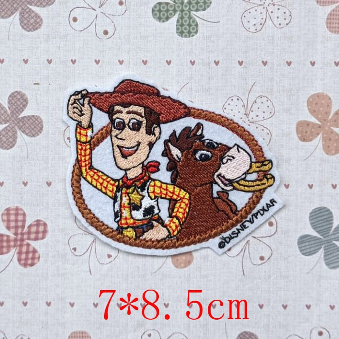 Andy's Room 'Woody And Bullseye' Embroidered Patch