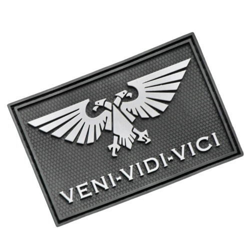 Eagle Wings 'Veni Vidi Vici' PVC Rubber Velcro Patch