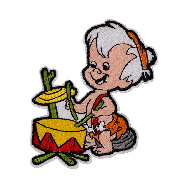 The Flintstones 'Bamm-Bamm | Playing Drum' Embroidered Patch