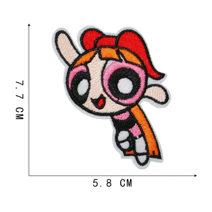The Powerpuff Girls 'Blossom | 1.0' Embroidered Patch