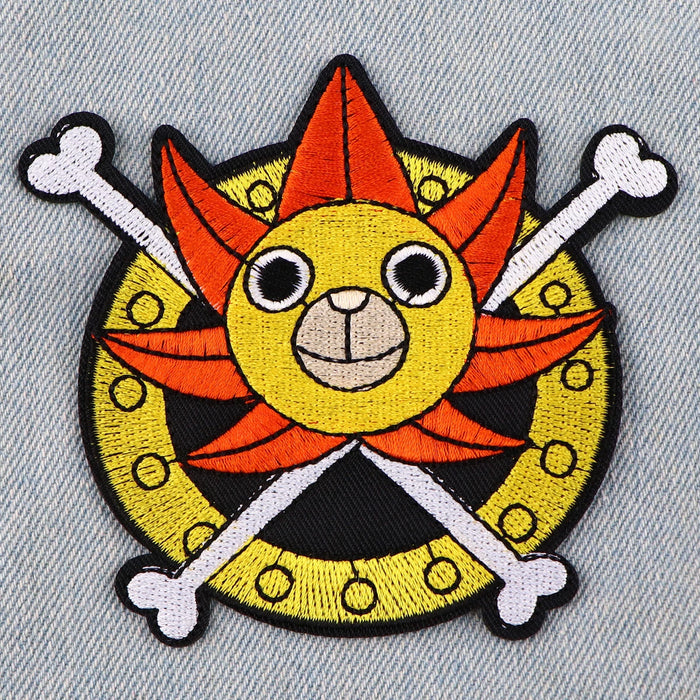 One Piece 'Thousand Sunny Logo' Embroidered Patch
