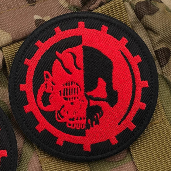 Warhammer 'Adeptus Mechanicus' Embroidered Velcro Patch