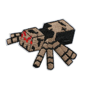 Minecraft 'Cave Spider' Embroidered Patch