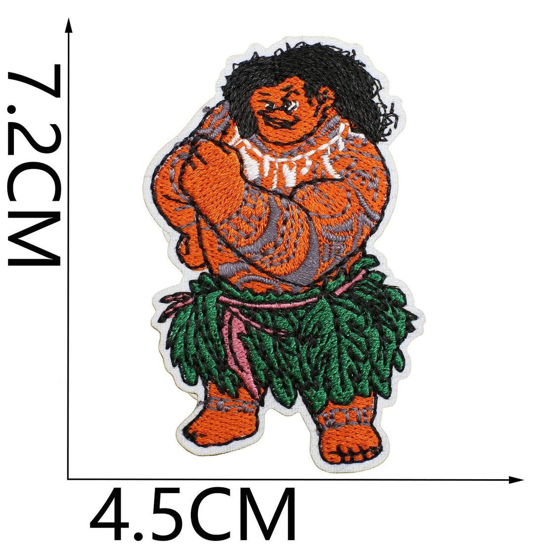 Moana 'Maui | Strong' Embroidered Patch