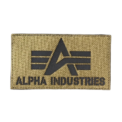 Alpha Industries 'Logo' Embroidered Velcro Patch