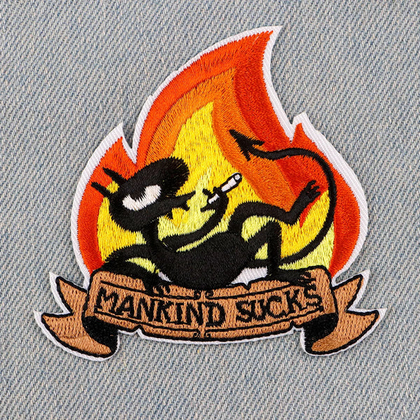 Disenchantment 'Luci | Mankind Sucks' Embroidered Patch