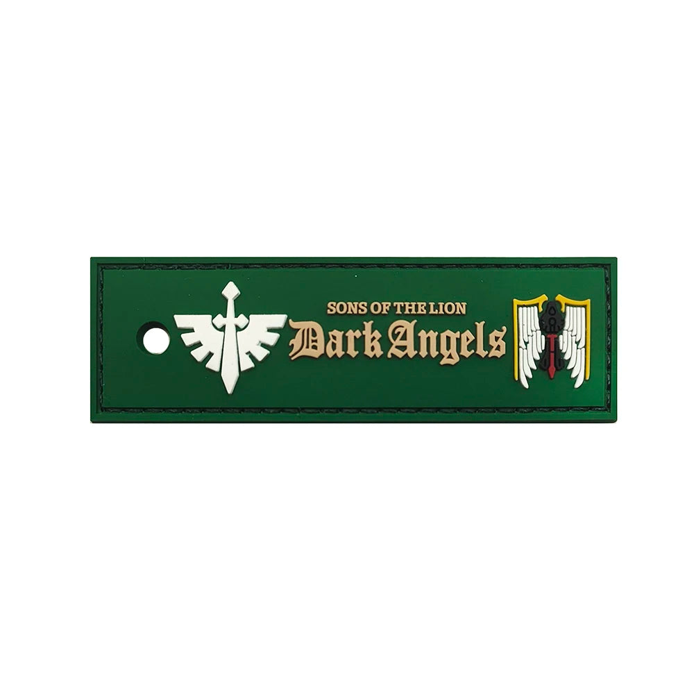 Warhammer 'Dark Angels | Sons of the Lion' PVC Rubber Velcro Patch