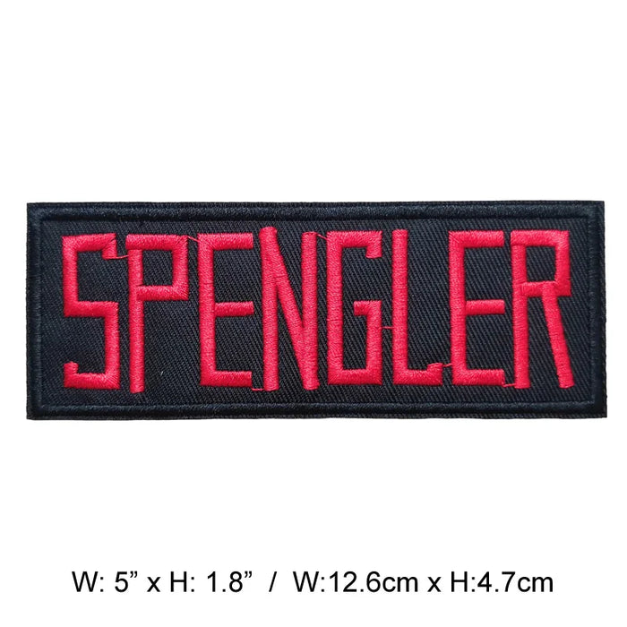Ghostbusters Spengler Name Tag Embroidered Patch Little Patch Co