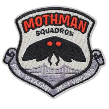Mothman Squadron Embroidered Patch