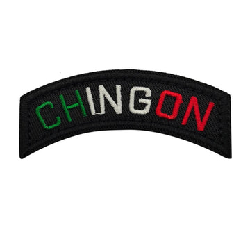 Mexico Chingon Embroidered Velcro Patch