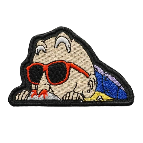 Saiyan Saga 'Master Roshi | Peeking' Embroidered Patch