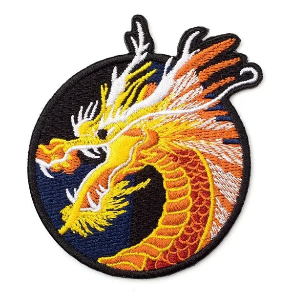 Dragon 'Head' Embroidered Patch