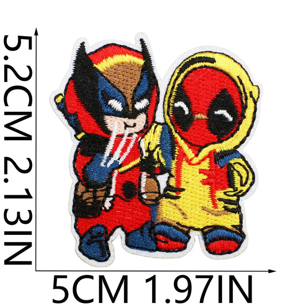 Deadpool and Wolverine ‘Switch Cosplay’ Embroidered Patch