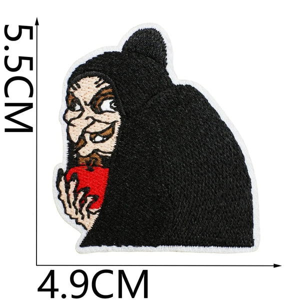 Snow White 'Wicked Queen | Holding Apple' Embroidered Patch