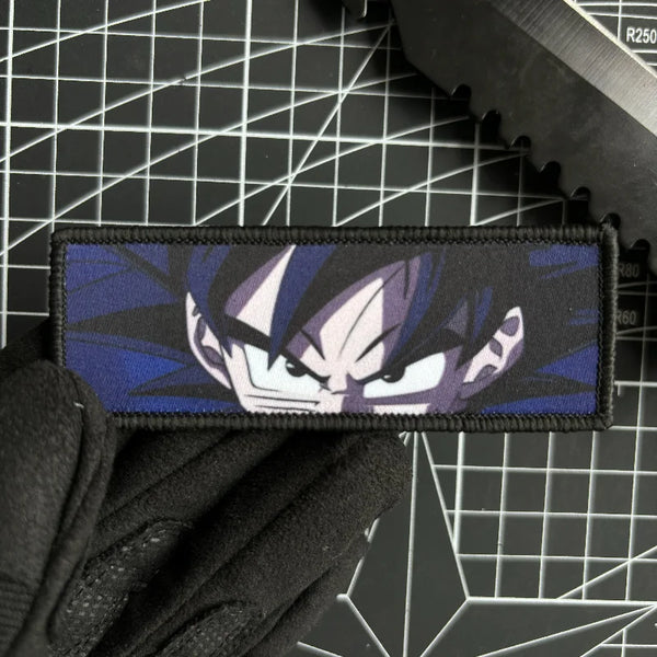 Saiyan Saga 'Goku | Fierce Eyes' Embroidered Velcro Patch