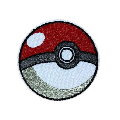 'Pokeball 5.0' Embroidered Patch