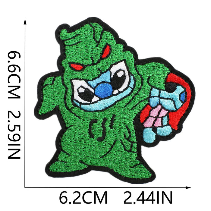 Stitch x Oogie Boogie Embroidered Patch