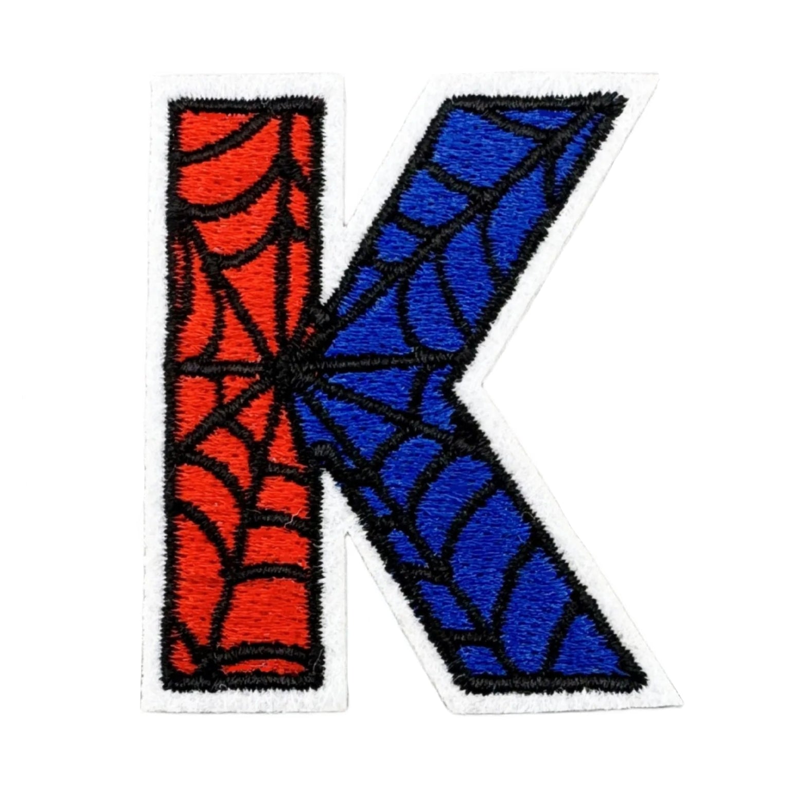 Spider-Man Letter 'Letter K' Embroidered Patch