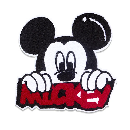 Mickey Iron on Patch Mouse Head Patches for Jacket Apparel - China PVC  Patch and Custom Cloth Patches price