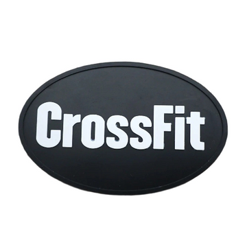 CrossFit 'Oval | 1.0' PVC Rubber Velcro Patch