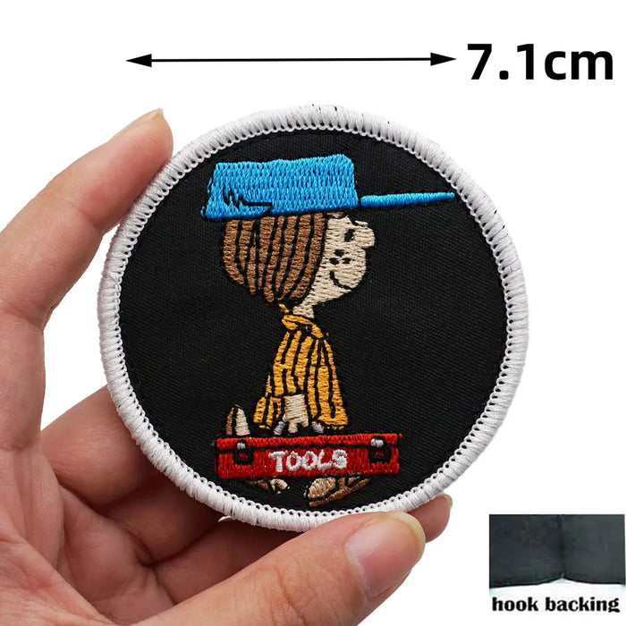 The Peanuts Movie 'Peppermint | Tools of Trade' Embroidered Velcro Patch