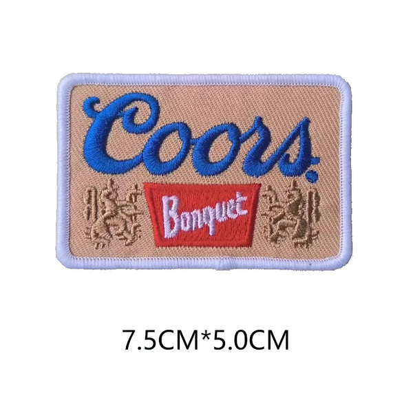 Coors Banquet Logo 'Square' Embroidered Patch