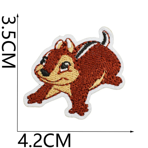 Snow White 'Squirrel' Embroidered Patch