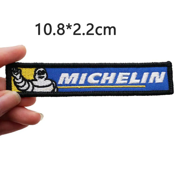 Michelin Logo 'Rectangle' Embroidered Patch