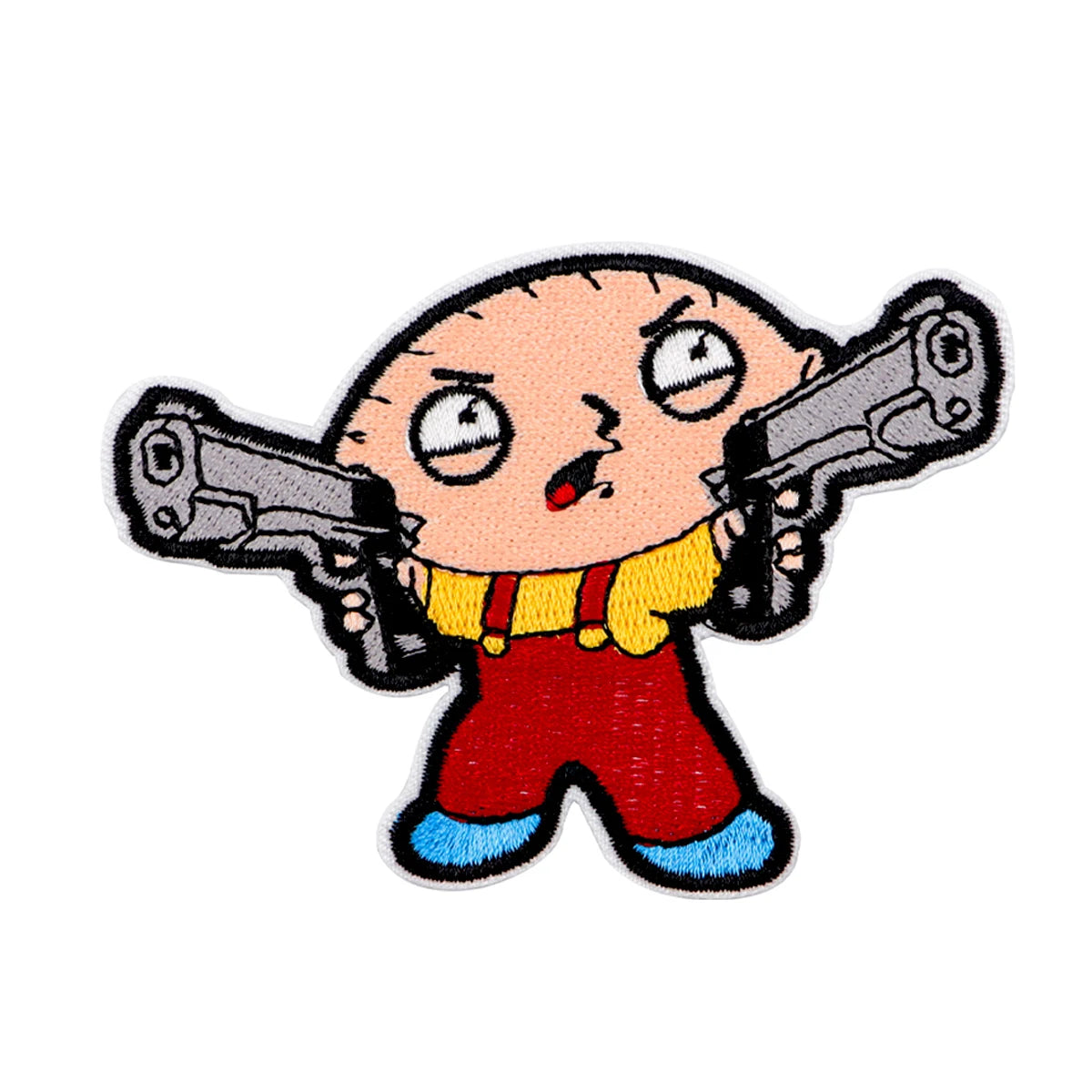 Family Guy 'Stewie Griffin | Holding Guns' Embroidered Patch