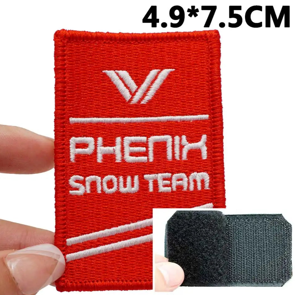 Phenix Snow Team Embroidered Velcro Patch