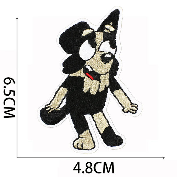 Bluey 'Mackenzie Border Collie' Embroidered Patch