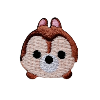 Chip 'n' Dale 'Chip | Head' Embroidered Patch