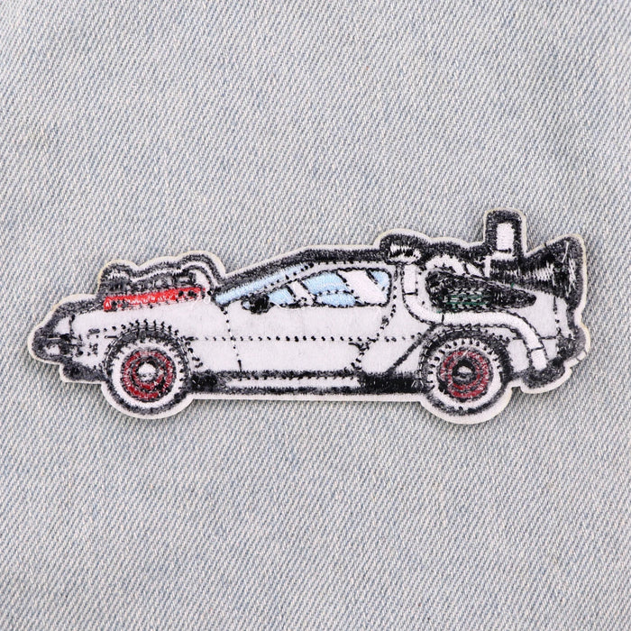 Back to the Future 'DeLorean Time Machine Car' Embroidered Patch