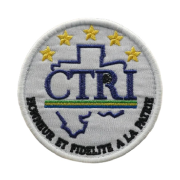 Emblem 'CTRI Honneur Et Fidelite A La Patrie' Embroidered Velcro Patch