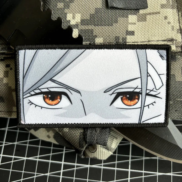 Jujutsu Kaisen 'Nobara Kugisaki | Serious Eyes' Embroidered Velcro Patch