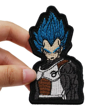 Saiyan Saga 'Vegeta | Fierce' Embroidered Velcro Patch