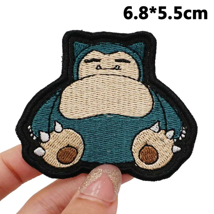 Pokemon 'Snorlax | Sitting 3.0' Embroidered Patch