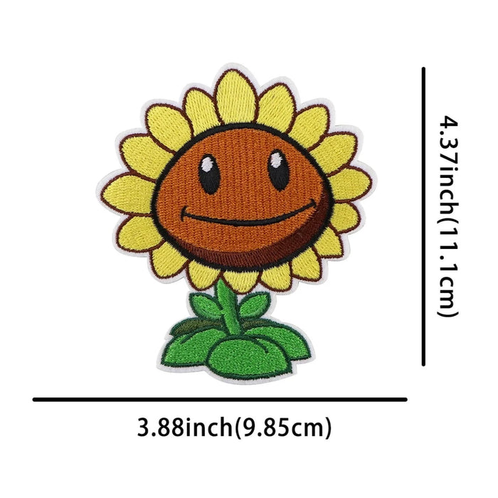 Plants vs. Zombies 'Sun Flower | 1.0' Embroidered Patch