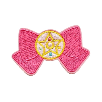 Sailor Moon 'Crystal Star | Pink Bow' Embroidered Patch
