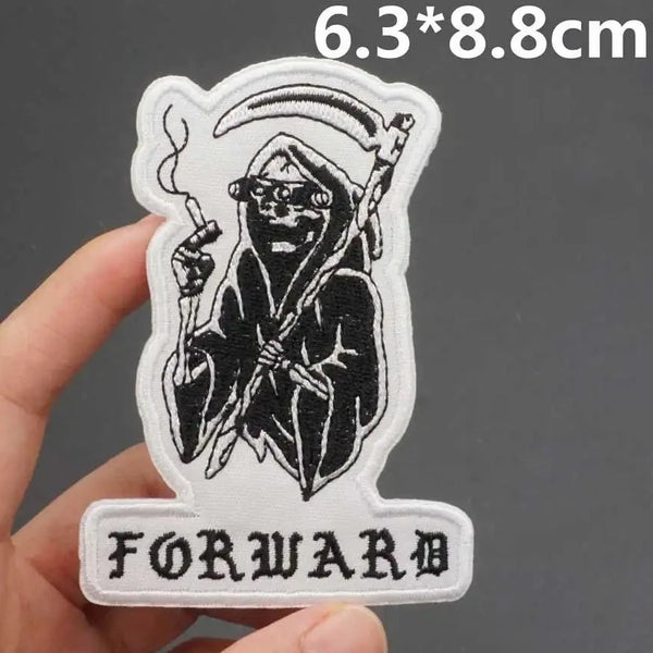 Forward 'Grim Reaper' Embroidered Patch