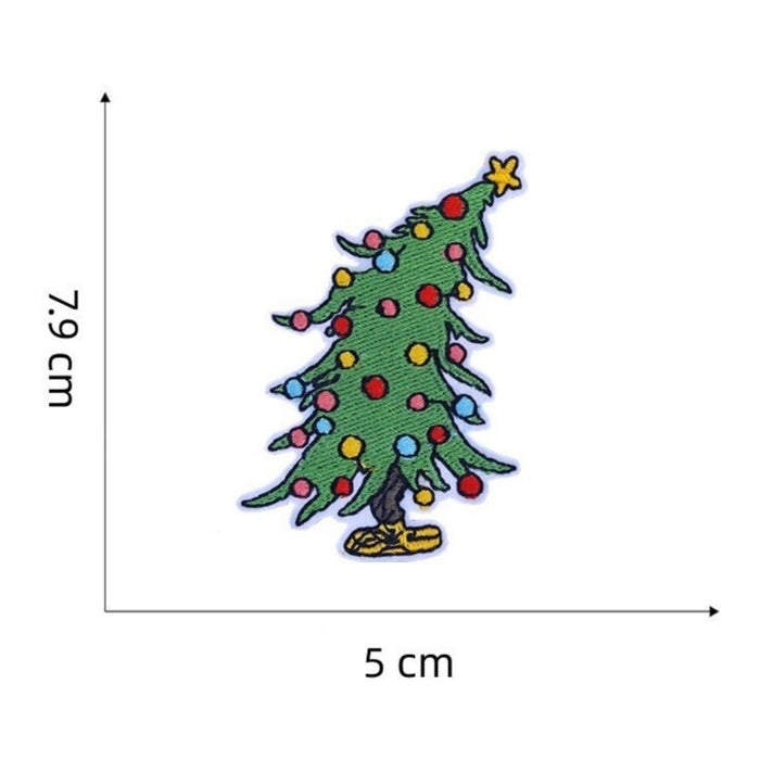 The Grinch 'Bendable Christmas Tree' Embroidered Patch