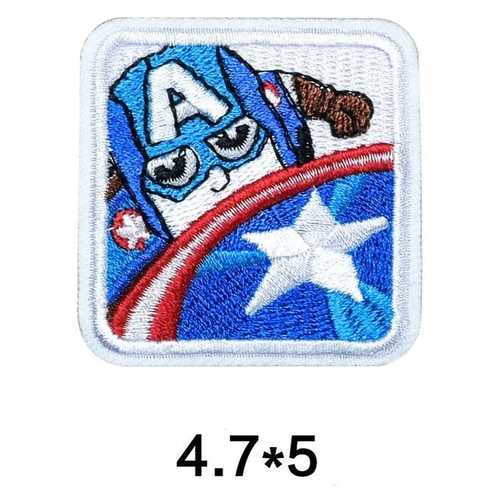 Captain America 'Staring 1.0' Embroidered Patch