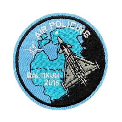 Space 'Air Policing Baltikum 2015' Embroidered Patch