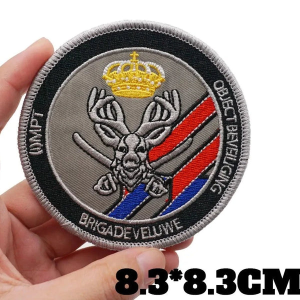 Military Tactical 'Brigade Veluwe' Embroidered Patch