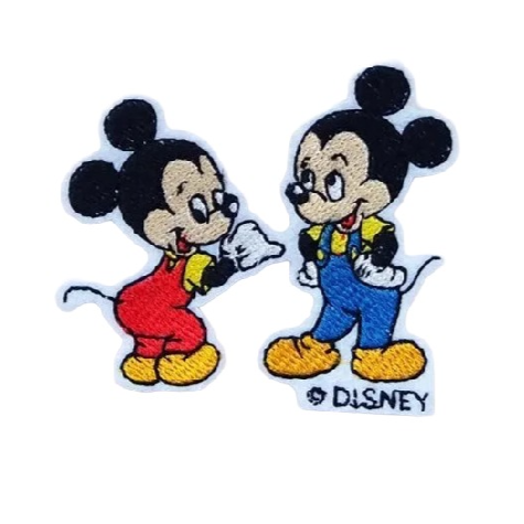 Mickey Mouse Clubhouse 'Morty and Ferdie Fieldmouse' Embroidered Patch
