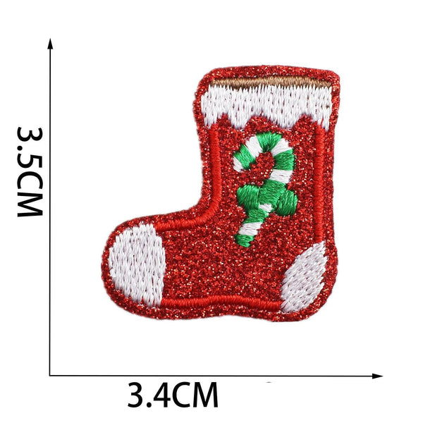 Christmas 'Stocking Stuffer' Embroidered Patch