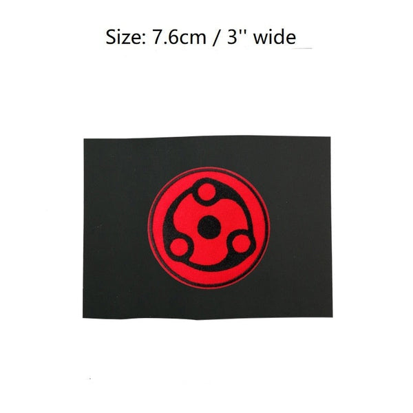 Shippuden 'Madara's Mangekyo Sharingan' Embroidered Patch